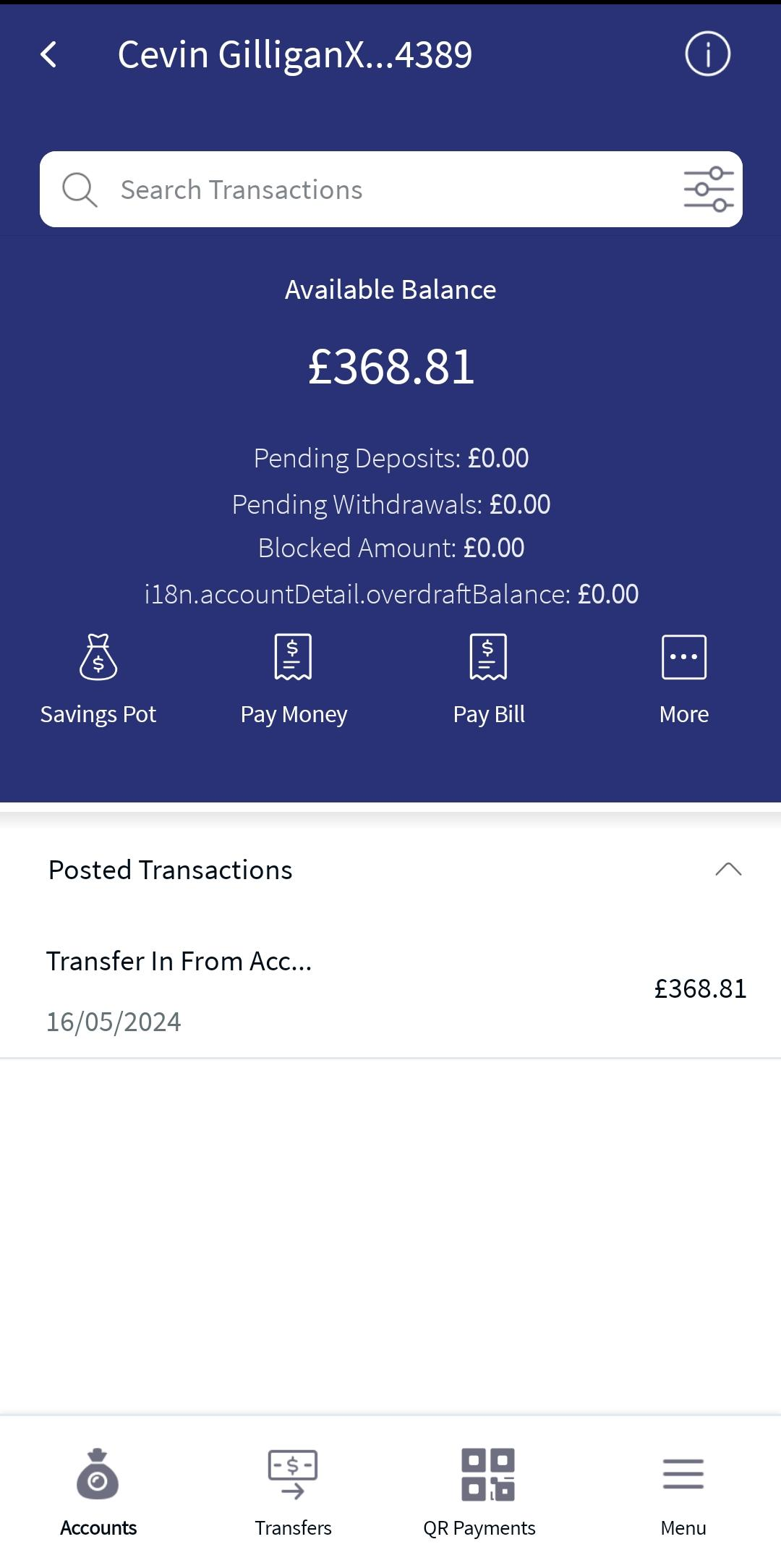 Account Overview